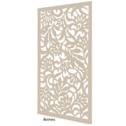 VIMA Avines 48L x 24W x 3/8 Thick PVC Private Screen Fence Decorative Wall Panels