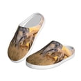 thumbnail image 2 of Lsque Vintage Wildlife Protection Pattern Womens Comfort Cotton on Scuff With Memory Foam and Anti-skid Sole Slipper-40/41, 2 of 7