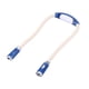thumbnail image 3 of Lámpara LED flexible para colgar en el cuello, ajustable, manos libres, para lectura nocturna (azul), 3 of 10