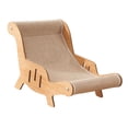 thumbnail image 2 of Sillón de sisal para gatos, tumbona, protector de muebles, silla de playa para gatos, tumbona para mascotas pequeñas, gatos, perros y cachorros de, 2 of 9
