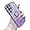 Purple 2, variant on Electroplated Transparent Floral Phone case with or Without Finger Ring Holder, Small Fragrance Design for Samsung Galaxy S24 S23 S22 S21 Ultra Plus FE Note20 Phone Case (Blue 1,S24 Ultra)