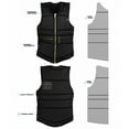 thumbnail image 4 of Ronix Rise (Black/Gold) Women's Impact Life Vest, 4 of 5
