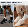 thumbnail image 3 of Weavra Low Cut Athletic Socks for Men & Women, 5 Pairs - Breathable Fabric, Cushion Comfort & Arch Support, 3 of 6