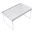thumbnail image 3 of Opvise Foldable Storage Rack, Durable PP Plastic Organizer with Lightweight Compact Design for Home, Office, Kitchen, and Travel - Easy Assembly, Space-Saving, Multi-Purpose Use M, 3 of 8