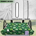 thumbnail image 6 of Bulopur St. Patrick's Day Waterproof Golf Cart Seat Covers Washable Golf Cart Seat Towel Blanket with 4 Front Pockets& Nonskid Bottom Fits for EZGO, Yamaha, Club Car, 6 of 8