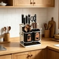 thumbnail image 6 of Kitchen Countertop Organizer for Chopsticks and Utensils, Multi Tier Storage Rack for Tableware, Durable Plastic Cutlery Holder for Dining Tools and Kitchen Items, 6 of 6