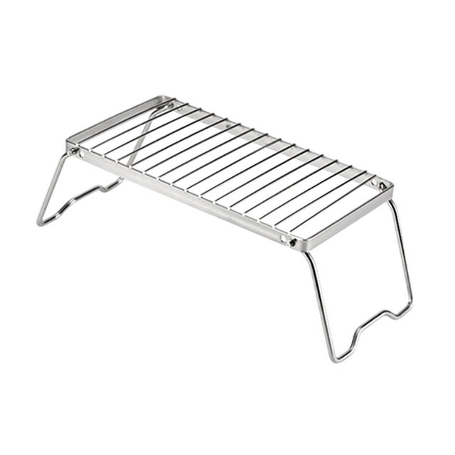 pitrice Foldable Stove Stand Rust Resistant For All Outdoor Cooking Adventures And Gear Wear Resistant And Stew Pots. Lunch Box
