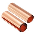 thumbnail image 5 of Uxcell Copper Sheet Roll Metal Foil Plates 1000mm x100mm x 0.01mm 2 Pack, 5 of 5