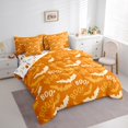 thumbnail image 3 of jejeloiu Horror Bat Twin Bedding Sets 7-Piece,Halloween Theme Bedding Comforter Set,Orange Wild Animal Sheet Sets For Teens Boys,Super Cozy Room Decor Reversible, 3 of 8