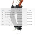 thumbnail image 3 of Homenesgenics Cargo Pants Men 2026 Casual Pockets Elastic Waist Sweatpants Work Trousers Dark Gray M, 3 of 7