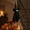 552#Black, variant on Spooky Halloween Flying Ghost Witch Decor, Fabric Ghost with Witch Hat and Broom for Wall Window Porch Tree Party Hanging, 31.5 in, 1 Pc
