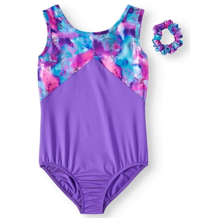 Girl's Leotard with criss cross back straps