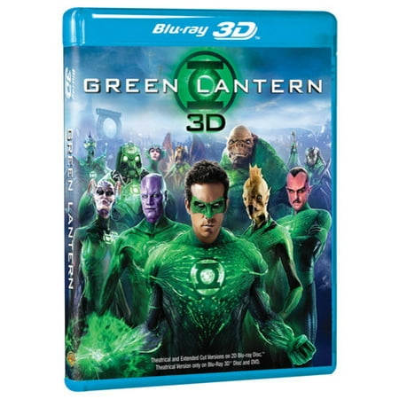 - Green Lantern: Extended Cut (3D Blu-ray)
