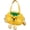 Yellow, variant on JennyShop Unique Tote Bag, Trendy Canvas Shoulder Handbag for Women, Lovely Tomato Shape Crossbody Bag