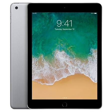 Restored Apple iPad 2017 32GB Space Gray Wi-Fi 3C668LL/A (Refurbished)