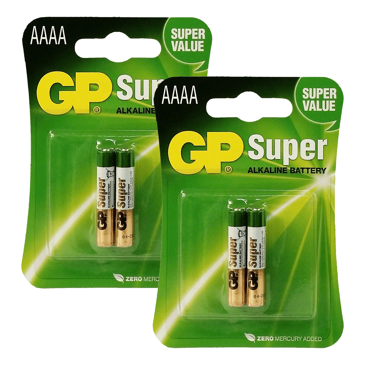 Premium Batteries GP AAAA Battery 25A Super Alkaline EXP 112023 2
