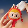 thumbnail image 4 of Authentic Labubu The Monsters Come To This Unbridled Series Canvas Bag Phone Holder Ledger Tambourine Headphone Bag Flag Gift, 4 of 5