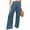 Blue #033, variant on Womens Baggy Barrel Pants Casual Polka Dot Wide Leg Palazzo Pants | High Elastic Waist, Loose Fit, Trendy Printed Pants, Side Pockets, Streetwear, Going Out, Trousers with Pockets, 2XL
