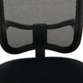 OFM Comfort Series Ergonomic Mesh Mid Back Armless Task Chair, in Gray