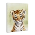 thumbnail image 2 of Stupell Industries Cottage Jungle Friends Baby Tiger Canvas Art, 16 x 20, by Christine Simpson Art, 2 of 8