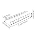 thumbnail image 2 of Bookk Lid Organizer 8 Tier Rack Holder Stainless Steel With Finish For Bakeware Cutting Boards Pans Serving Trays In Cabinet & Pantry, 2 of 4
