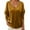 Jaune, variante sur Hauts en Velours pour Femmes 2026 Mode Automne Hiver Manches Longues Col en V Rétro Décontracté T-Shirts pour Sortir