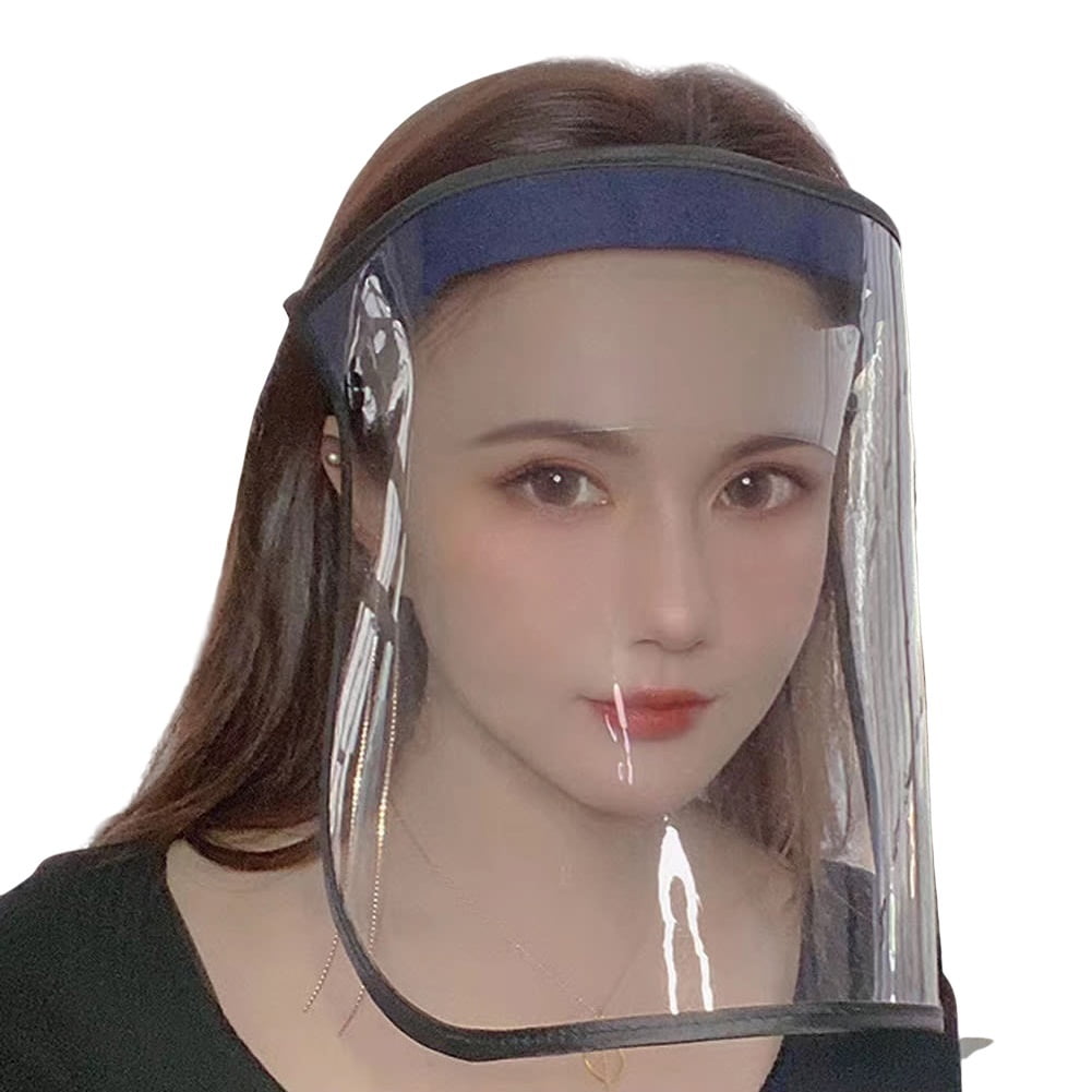 Dental Full Face Shield Cover Clear Protective Film Flip Up Visor Safety Face Covers 1Pcs PVC