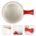thumbnail image 2 of 1Pc Delicate Ceramic Milk Pot Baby Food Bowl Kitchen Cookware Noodle Soup Pot, 2 of 8