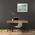 thumbnail image 3 of Reynolds, Graham 32x26 White Modern Wood Framed Museum Art Print Titled - Fishing Boat I, 3 of 4