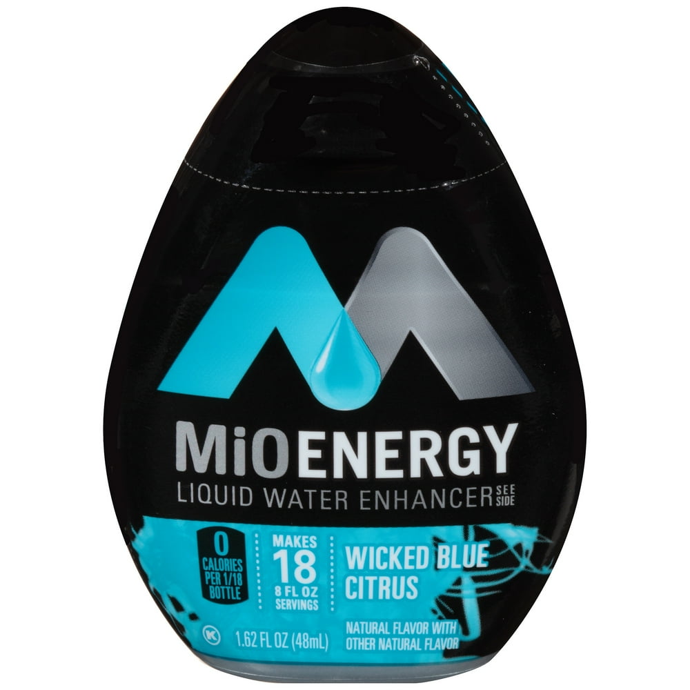 (3 Pack) Mio Energy Liquid Water Enhancer, Wicked Blue Citrus, 1.62 Fl