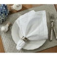 thumbnail image 4 of Saro Lifestyle Embroidered and Hemstitched Table Napkin (Set of 4), 4 of 5