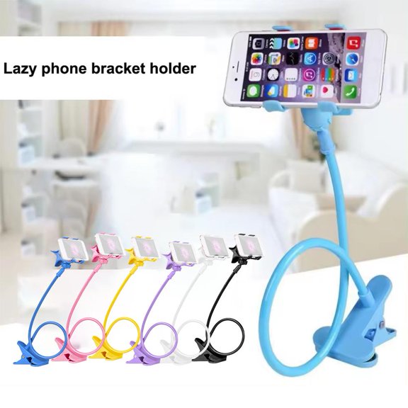 FurNest Flexible Arm Mobile Phone Holder Lazy Gooseneck Clamp Mount Bracke