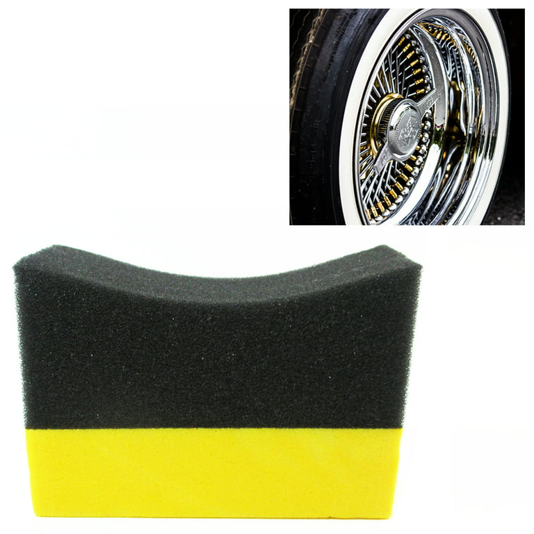 Car Tire Shine Applicator Replaceable Tire Shine Applicator Pad