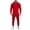 Red, variant on Rexolia Men's Active 2-Piece Hoodie and Jogger Set Relaxed Fit for Sports Red XL