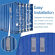 thumbnail image 4 of 8pack Shipping Container Air Vent Kit Heavy Duty Shipping Container Accessories Flow Ventilation Kit, 4 of 5