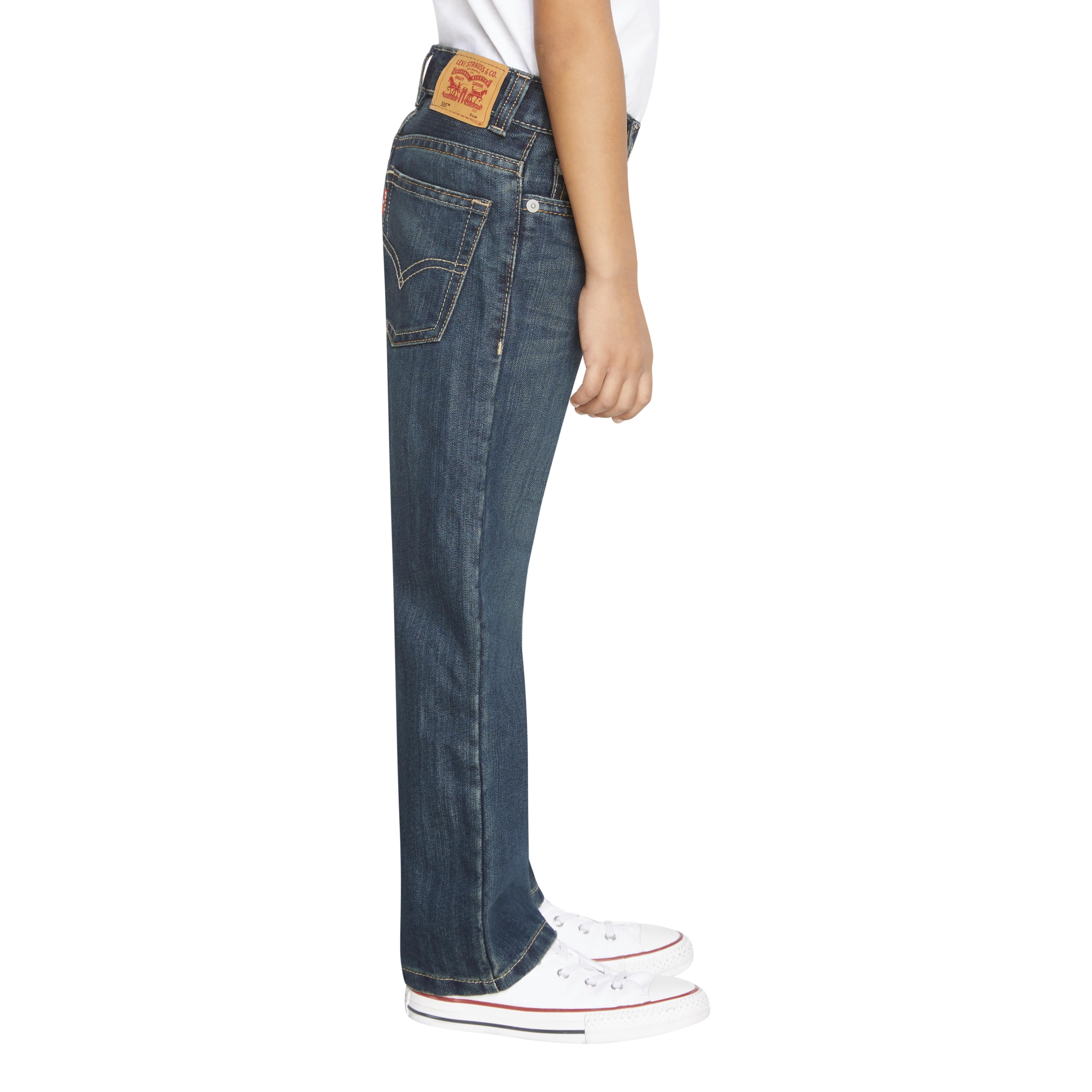 Levi's Regular Fit Adjustable Waistband Jeans, 16 (Men's