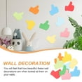 thumbnail image 6 of ADDHAT 54Pcs Paper Shapes Cutouts Hand-shaped Assorted Color for Classroom Decoration Diy Craft Students 15x15cm, 6 of 8