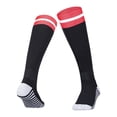 thumbnail image 4 of Kids Soccer Socks Striped Knee High Tube Socks Football Uniform Sports Socks for Boys Girls, 4 of 4