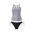 thumbnail image 5 of HAIJIE Women's Summer Swimsuit 2026 Cover Up Beach Floral Hollow Out Slit Comfortable Swimwear for Women Wife Tops with Boyshorts (White,XXL), 5 of 5