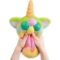thumbnail image 3 of Squishies gigantes de 33 cm (13 pulgadas) con forma de donut de unicornio, estilo Kawaii, suaves, de crecimiento lento y perfumados. Juguetes antiestrés para niños (blanco)., 3 of 7