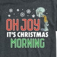 thumbnail image 3 of SpongeBob SquarePants - Oh Joy It's Christmas Morning Squidward - Men's Short Sleeve Graphic T-Shirt, 3 of 6