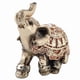thumbnail image 1 of Statue d'éléphant doré Feng Shui porte-bonheur, sculpture, figurine de richesse, cadeau, décoration de la maison (S), 1 of 4