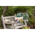 thumbnail image 3 of Simply Daisy 16" x 16" Happy Birds Print Outdoor Pillow, 3 of 4