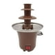 thumbnail image 2 of Electirc Fuente de fondue compacta para derretir chocolate con calefacción de 3 niveles BBQ Licores rancheros, 2 of 9