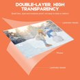 thumbnail image 5 of QUTETN 200pcs Transparent Laminator Sheets Thermal Laminating Pouches Photo Storage Plastic Sheets Laminating Paper, 5 of 5
