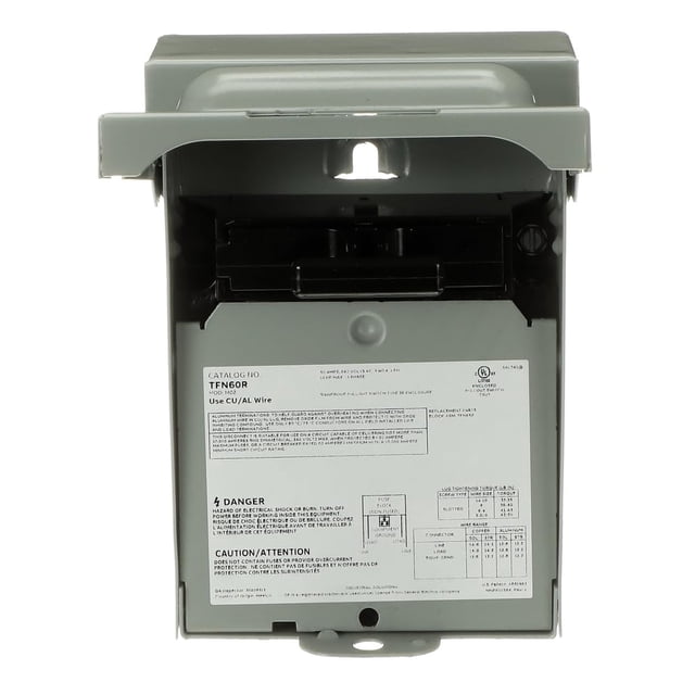 Interruptor de desconexión AC ABB TFN60RCP 60A 240V resistente a la intemperie