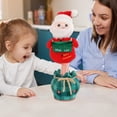 thumbnail image 2 of ¡Oferta de liquidación de adornos navideños de Zeceouar! Muñeco de Papá Noel que canta, aprende a hablar y bailar, juguetes navideños, muñeco eléctrico de Papá Noel, regalo navideño adecuado para, 2 of 6
