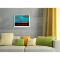 thumbnail image 4 of Pearl Harbor Hawaii - U.S. Navy Destroyer Battleship - Vintage Hawaiian Decal by Lindgren Brothers c.1948 - Master Art Print (Unframed) 12in x 18in, 4 of 4
