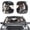Funny Husky, variant on Bulopur Funny Raccoon Car Windshield Sun Shade Block UV Rays Sun Protector for Car Windshield Easy to Store Auto Front Window Sunshade Covers 2 Pack Exterior Decoration for Most Cars