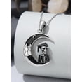 thumbnail image 4 of Dorunmo Graduation Gifts for Her 2025 925 Sterling Silver Graduation Necklace High School College Inspirational Jewelry Skull Moon Pendant Gothic Jewelry Gifts for Women, 4 of 6